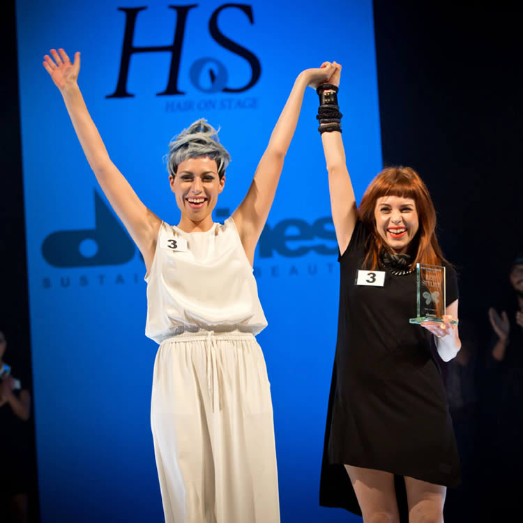 premiazione Hair Vale al contest Davines